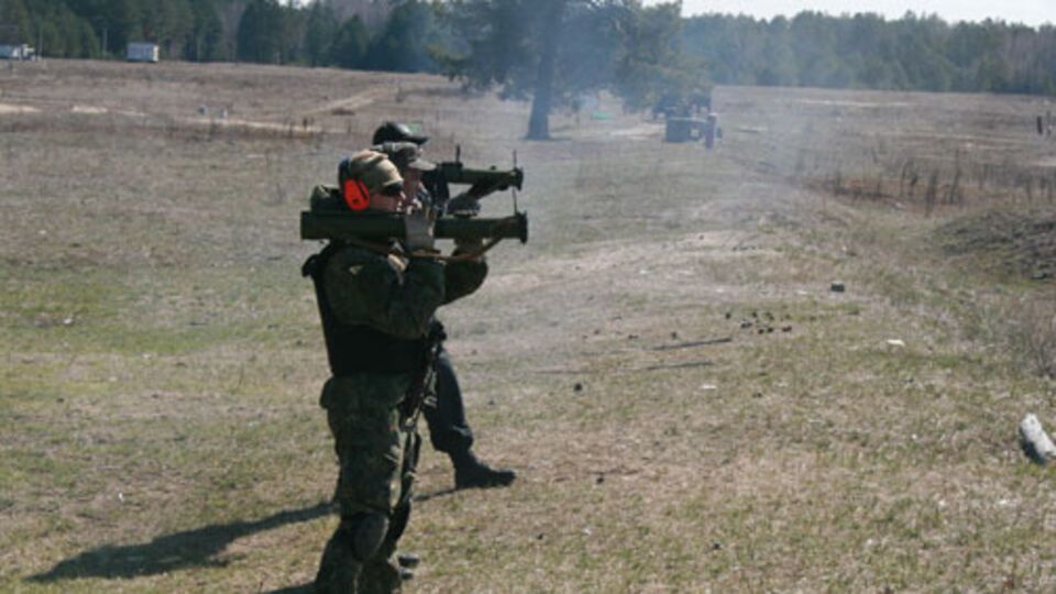 Милиционеры прошли учения