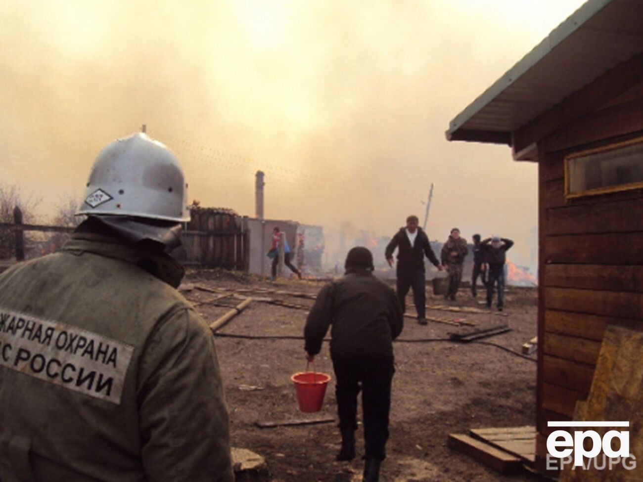 В Сибири продолжают бушевать пожары