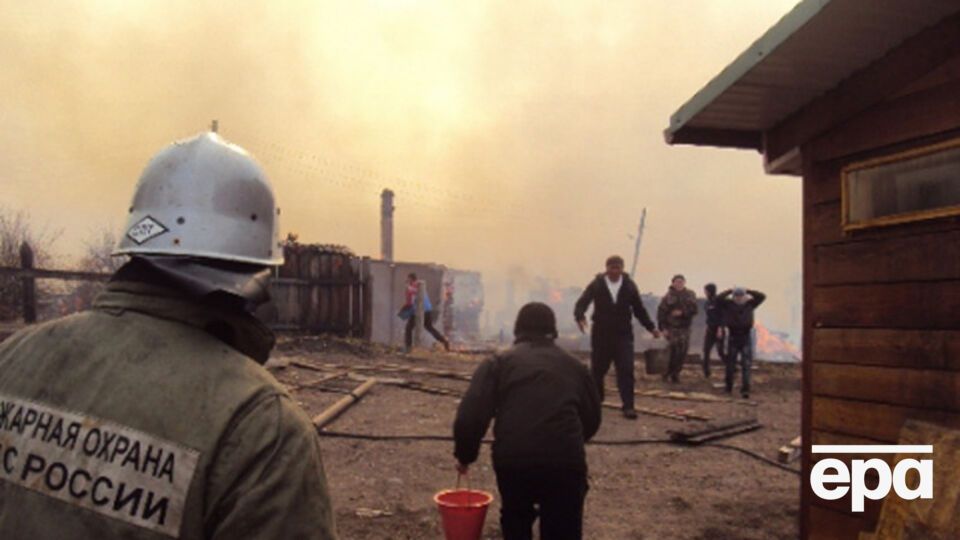 В Сибири продолжают бушевать пожары