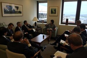 Яресько провела встречу с исполнительными директорами МВФ