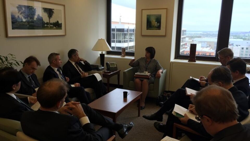 Яресько провела встречу с исполнительными директорами МВФ