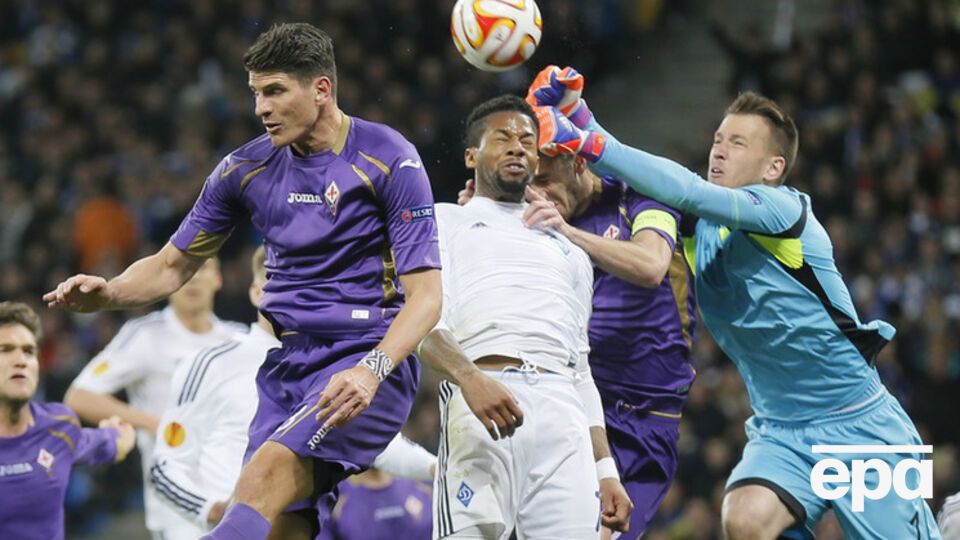 Лига Европы: "Динамо" упустило победу над "Фиорентиной". Фоторепортаж