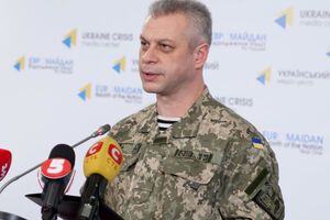 За сутки был ранен один боец