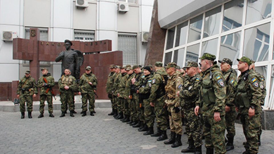Милиционеры отправились в зону АТО добровольно