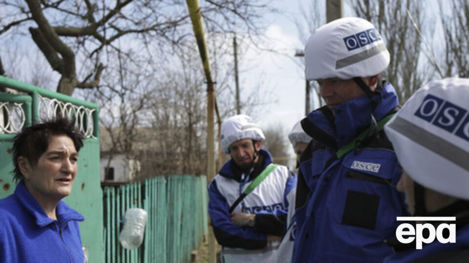 Наблюдатели ОБСЕ покинули Широкино в связи с возобновившимися перестрелками
