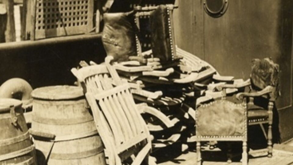 Шезлонг с "Титаника" ушел с молотка