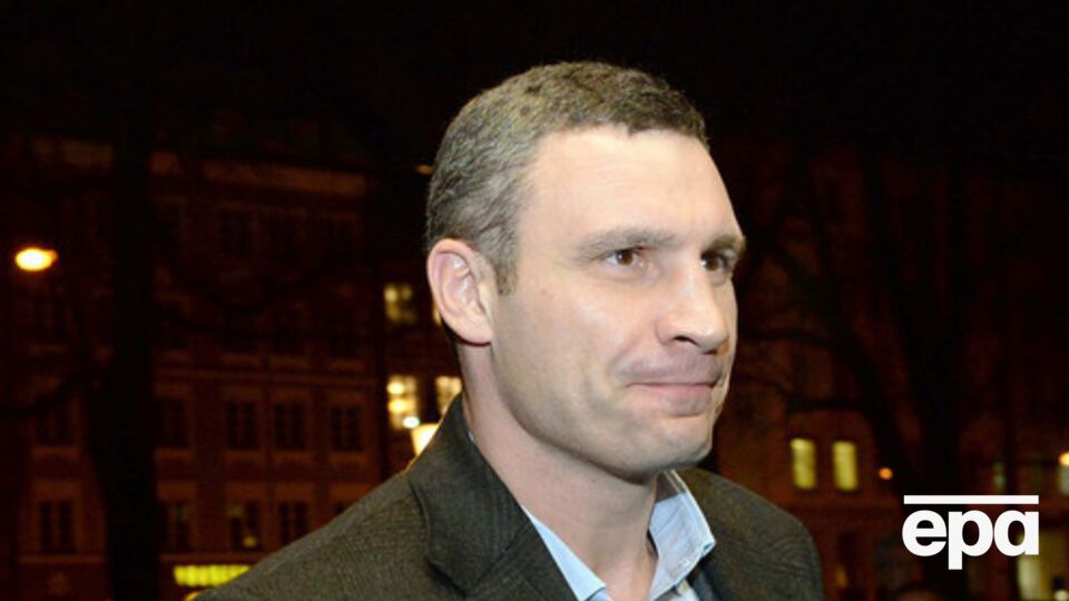 Мэр Киева Виталий Кличко