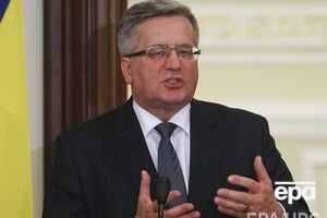 Коморовский подчеркнул, что эти слова требуют реакции государства, и она уже есть