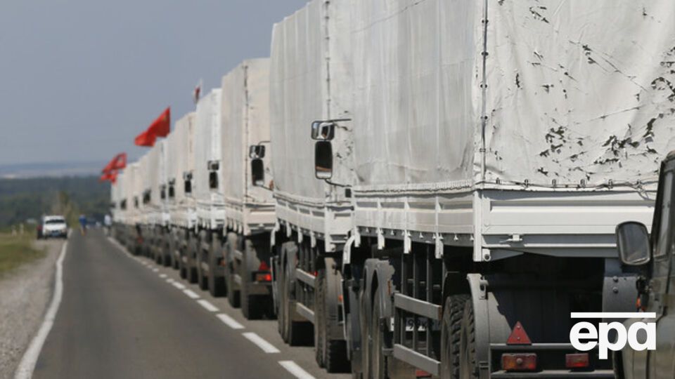 В Украину через неконтролируемый участок границы вторгся очередной "гумконвой" Кремля