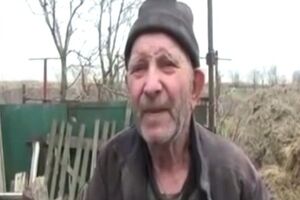 Житель села Сопино: Пять снарядов попало. Не наши стреляли, а эти идиоты – русские. Видео