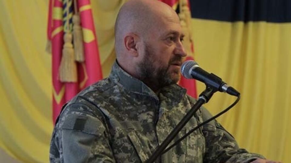 И.о. командира 24-го отдельного штурмового батальона ("Айдар") подполковник Евгений Пташник