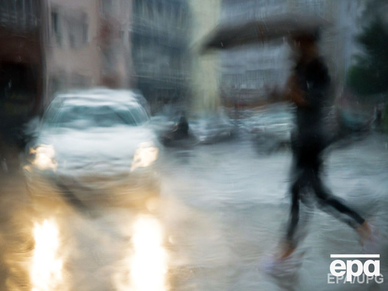 По всей территории Украины пасмурно и дождливо