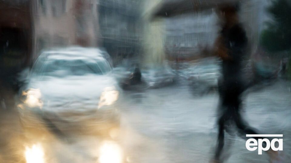 По всей территории Украины пасмурно и дождливо