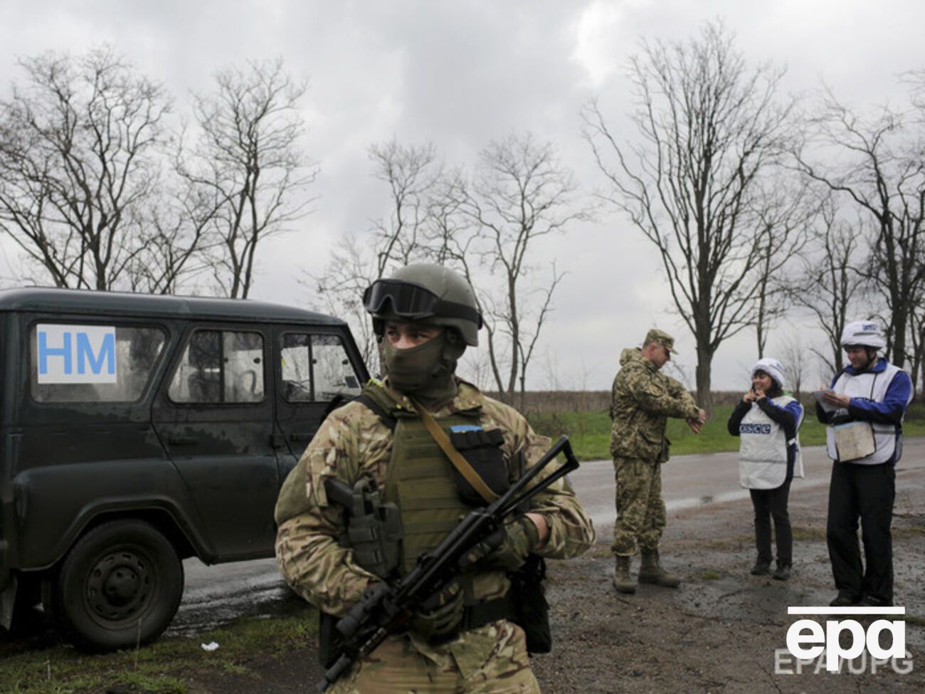 Под Донецком зафиксировали минометную дуэль
