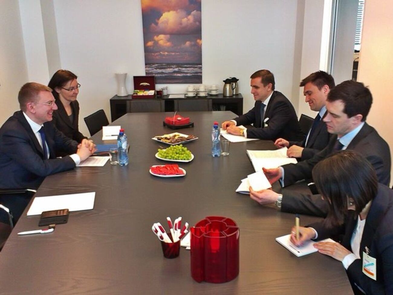 Климкин приехал в Люксембург