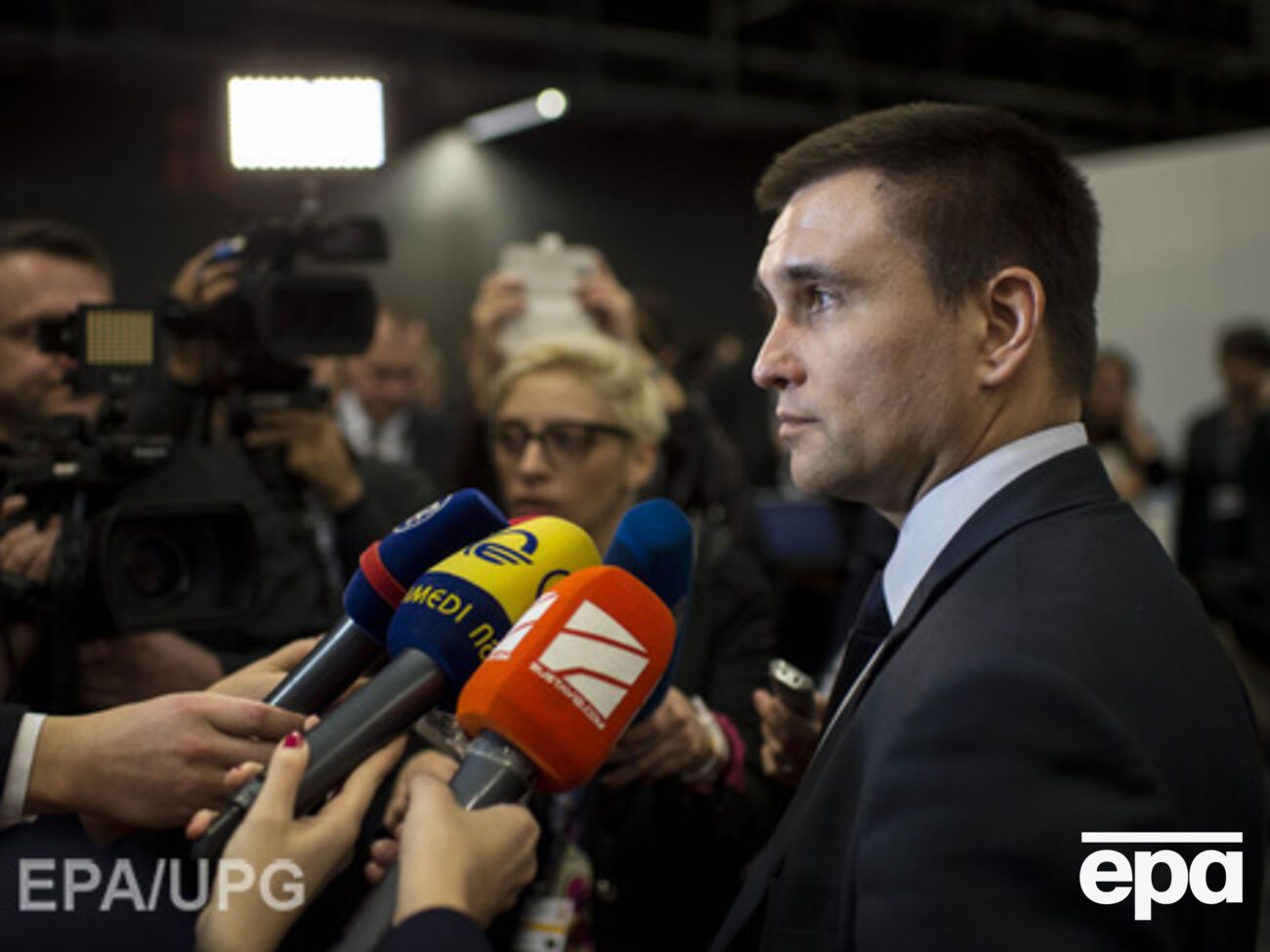 Министр иностранных дел Украины Павел Климкин находится в Люксембурге