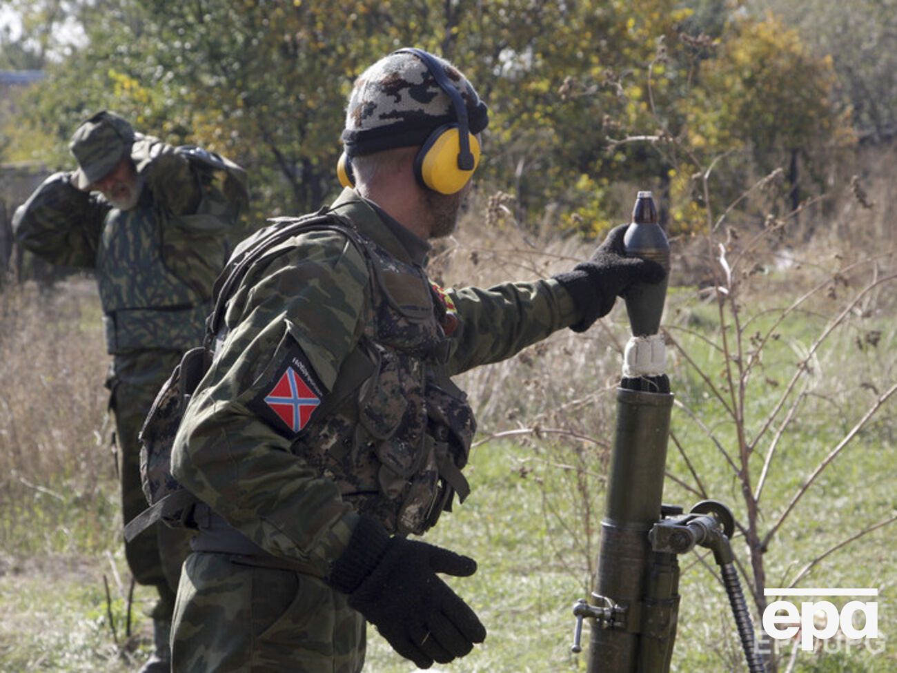 Боевики обстреливали позиции ВСУ из минометов