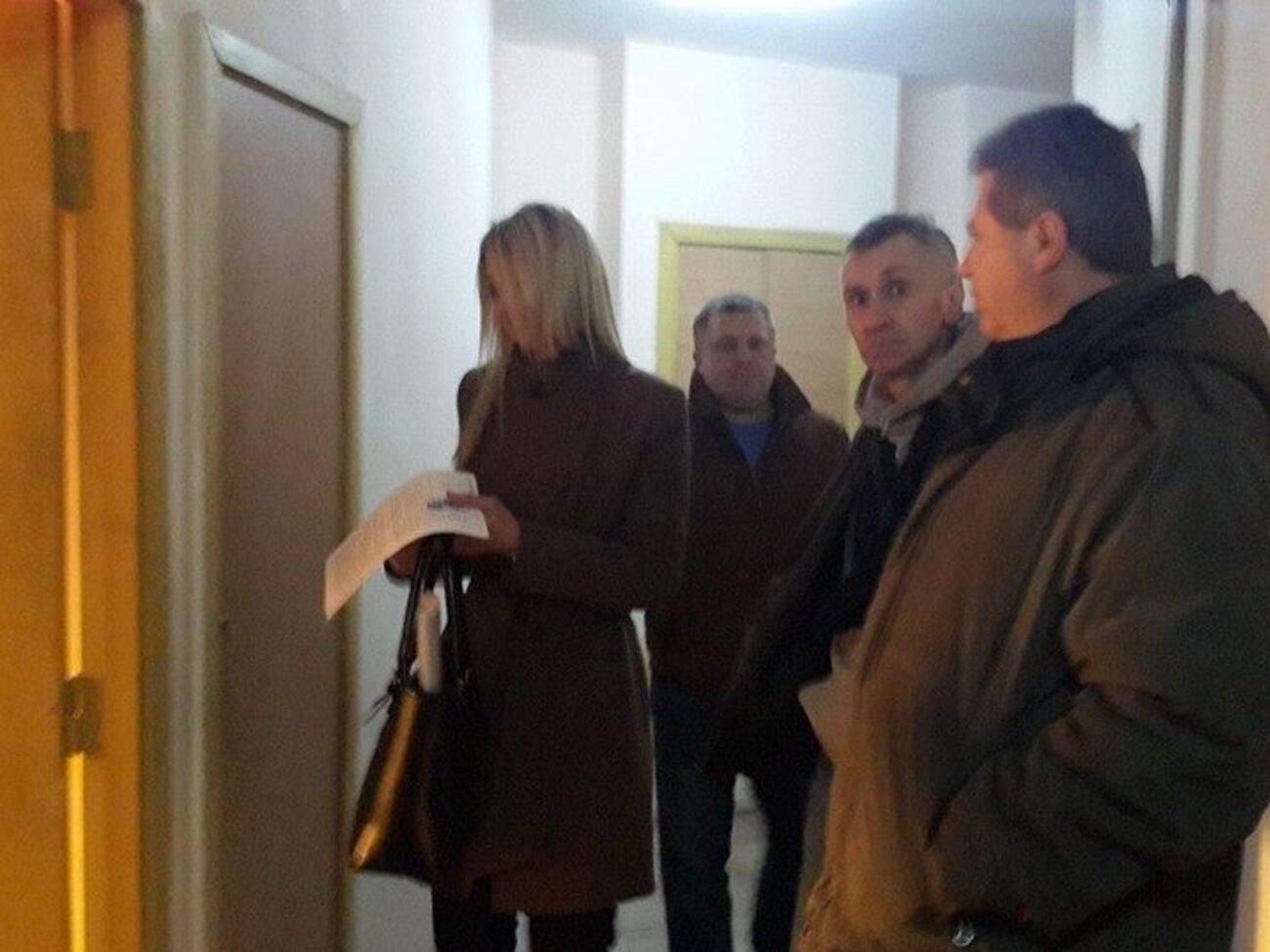 К начальнику департамента люстрации Татьяне Козаченко приехали с обыском