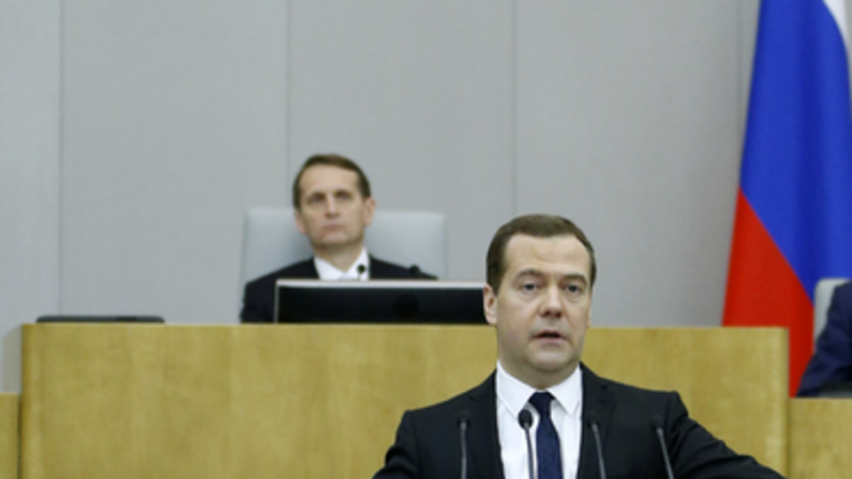 Дмитрий Медведев выступил с отчетом в Госдуме