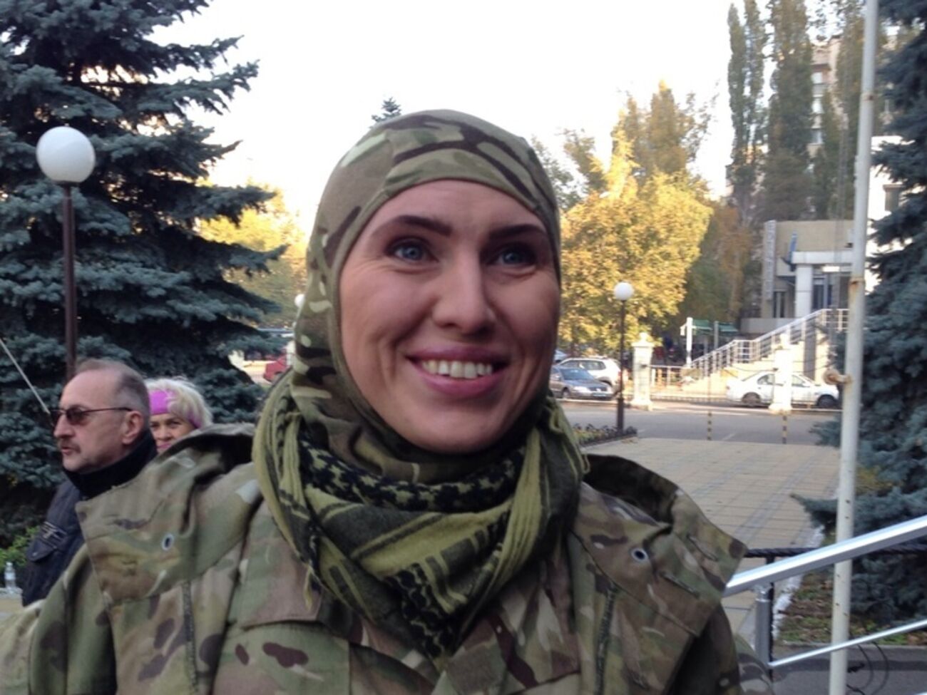 Амина Окуева: Бойцы батальона ждут, когда смогут оказаться на передовой для защиты Украины от подлого и коварного врага