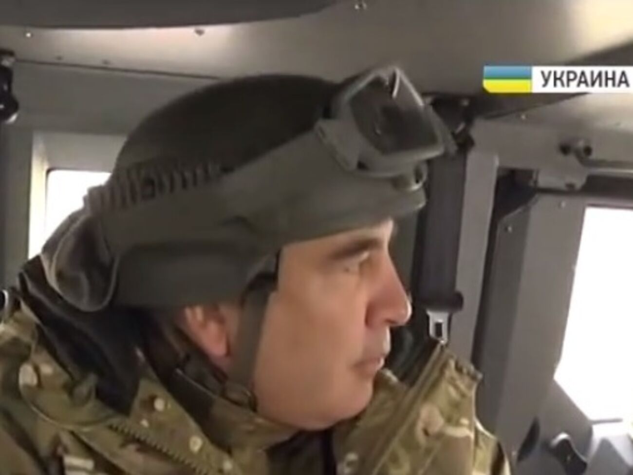 Михаил Саакашвили посетил Донбасс