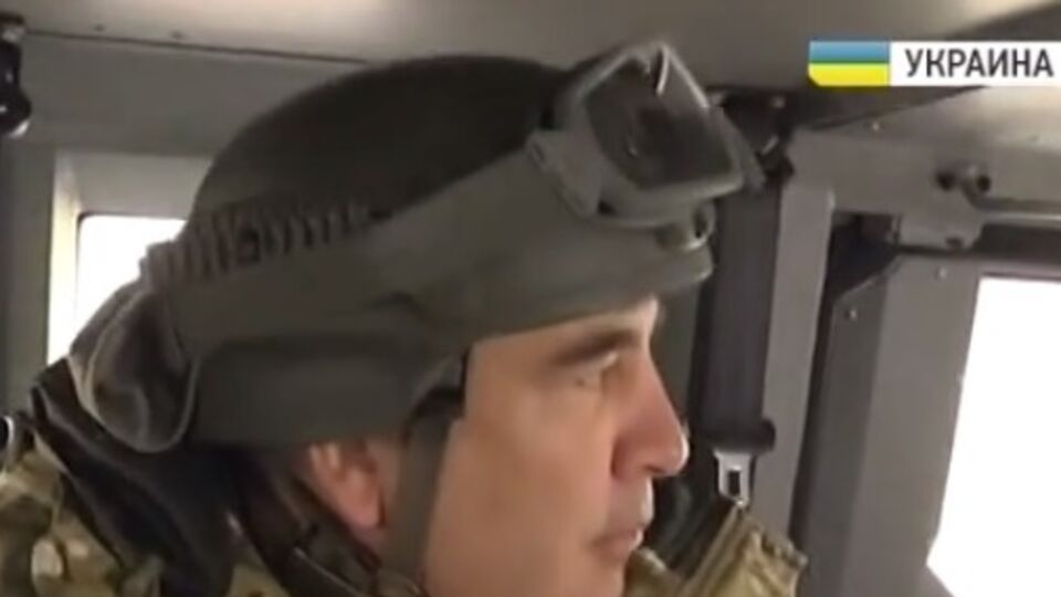 Михаил Саакашвили посетил Донбасс