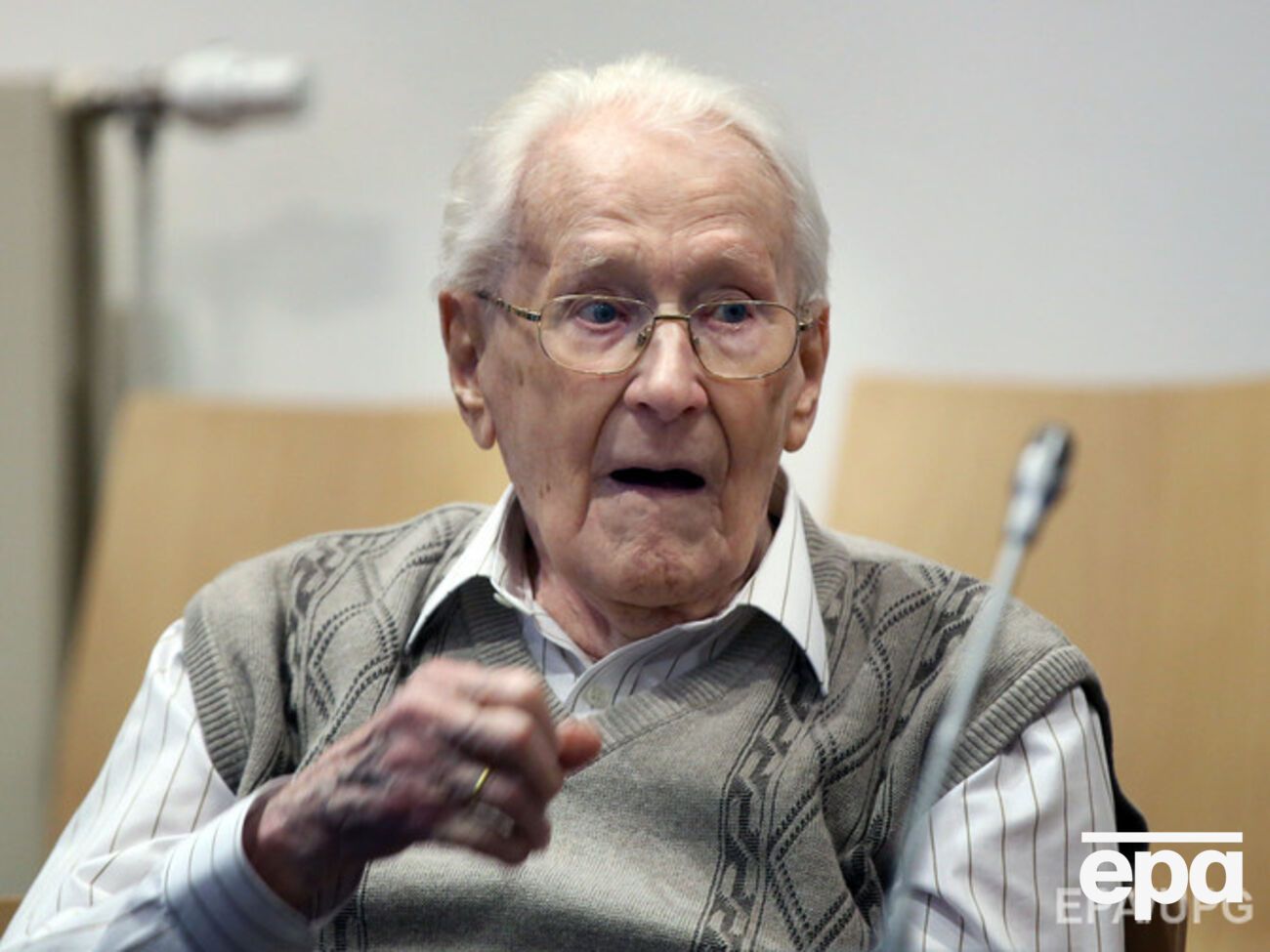 Гренинг признал "моральную вину" за убийство узников "Аушвица"