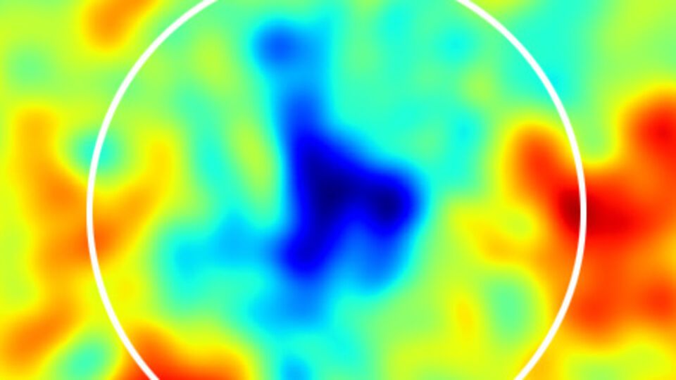 В обозначенном участке Вселенной нет звезд и галактик