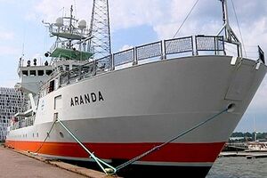 По словам представителей исследовательского института, ситуация не представляла угрозы для финско-шведского экипажа судна