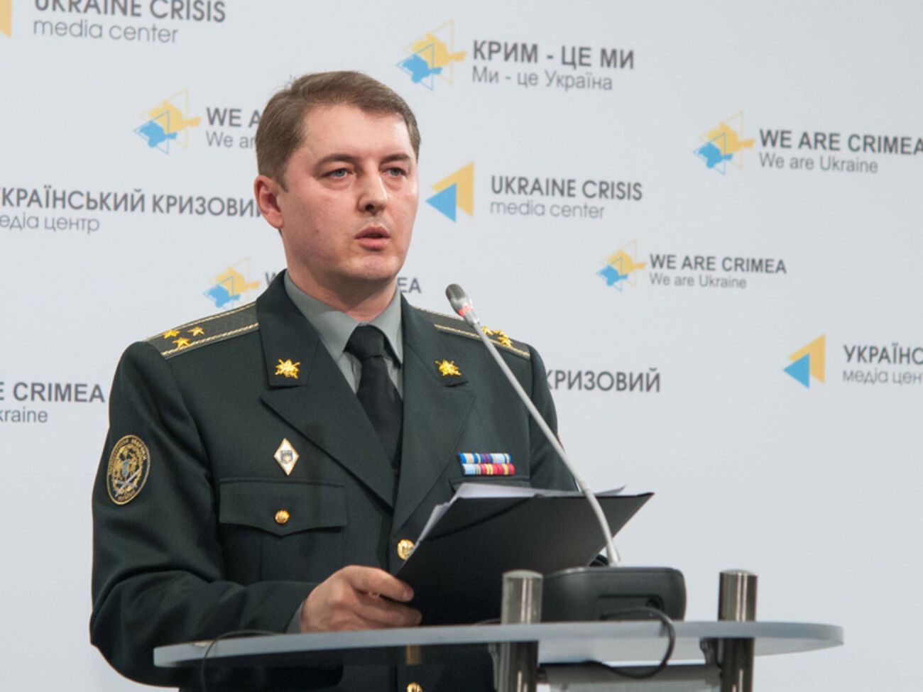 Александр Мотузяник сообщил, что количество обстрелов сил АТО возросло