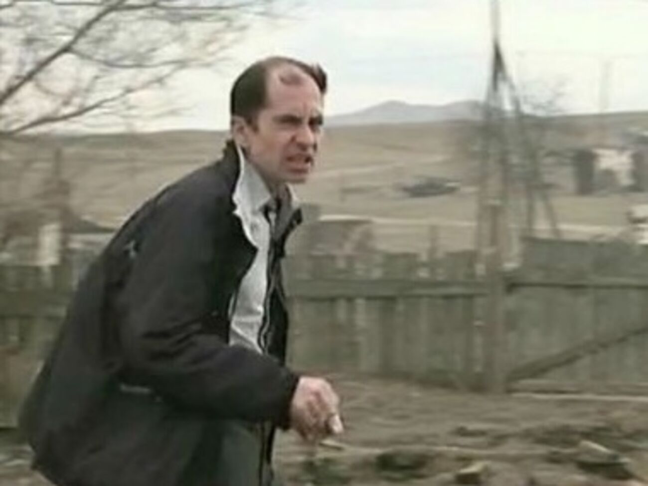 Журналист в пяти метрах от поселка Колодезный бросил на землю окурок, в результате чего произошел пал травы