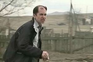 Журналист в пяти метрах от поселка Колодезный бросил на землю окурок, в результате чего произошел пал травы