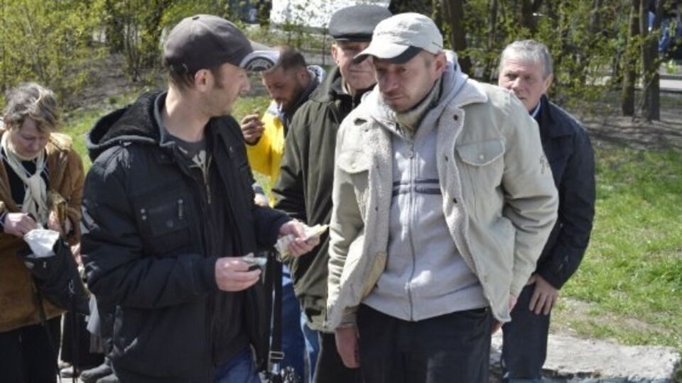 За участие в акции митингующие получили по 80 грн