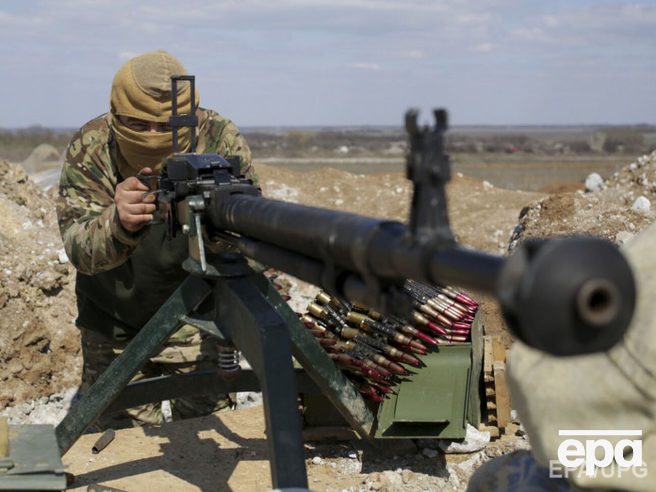 Боевики обстреляли окрестности села Гнутово