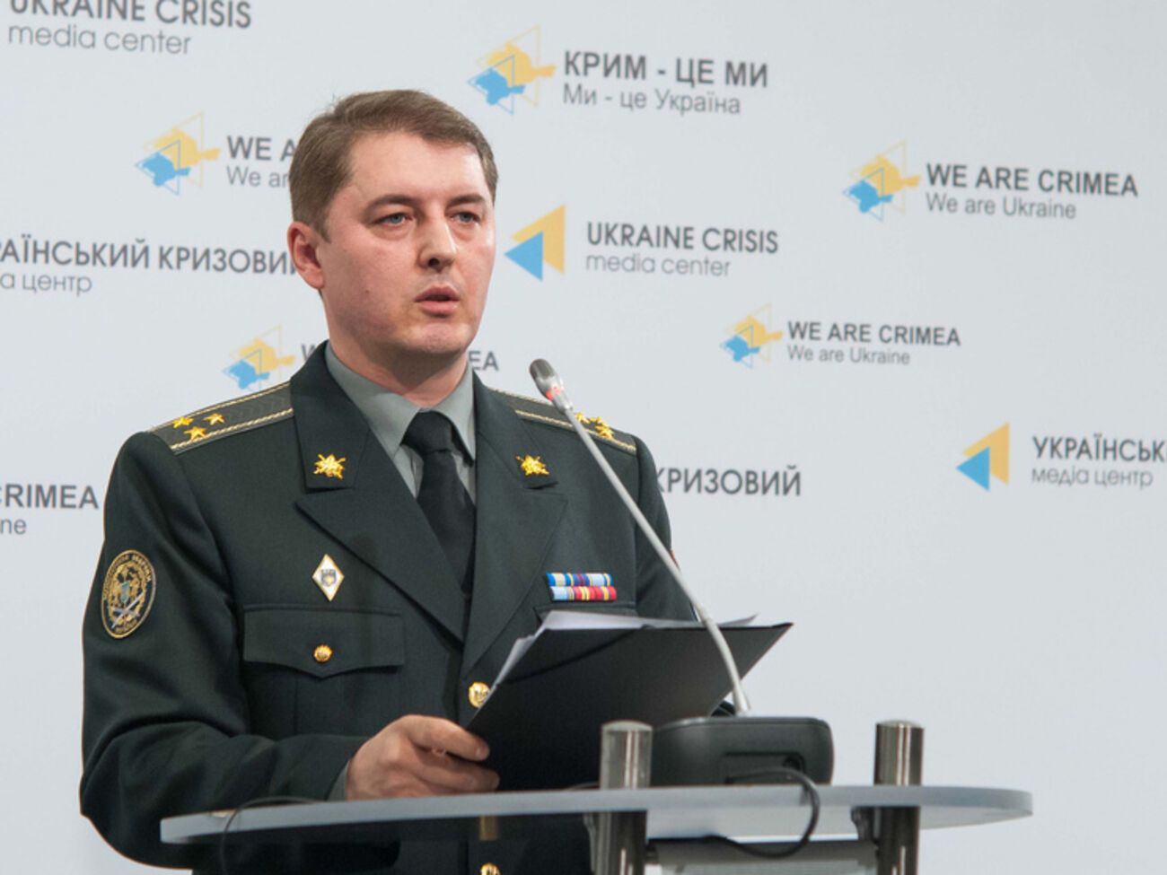 Александр Мотузяник сообщил, что потерь среди сил АТО за прошедшие сутки не было