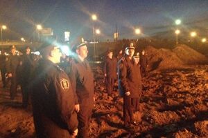 В результате конфликта на киевской стройке пострадали правоохранители