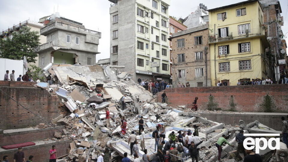 Землетрясение началось в 11.41 по местному времени