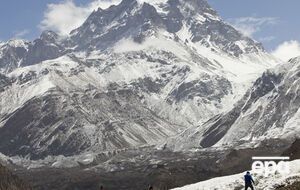 Лавины стали следствием землетрясения
