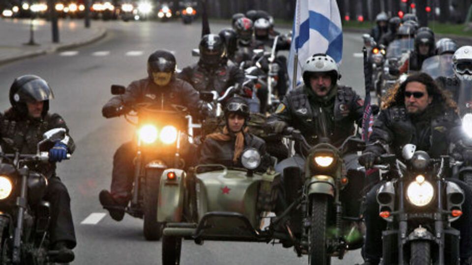 Российские "Ночные Волки" приехали в польское Бранево