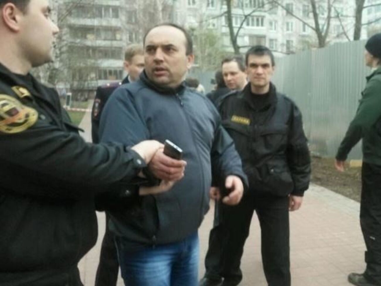 Человек, напавший на наблюдателей