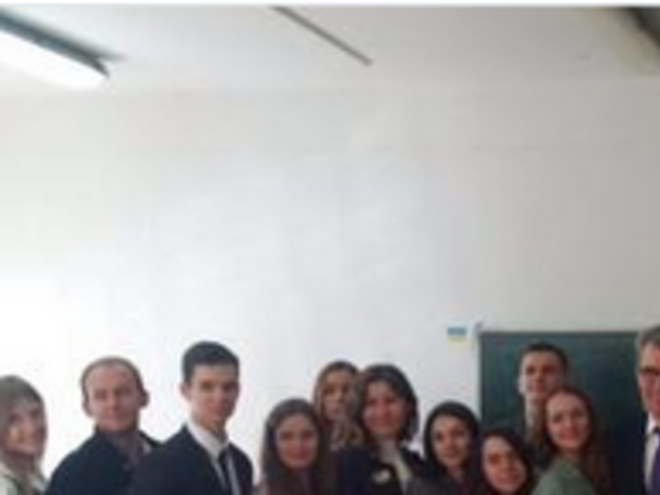 Посол США в Украине Джеффри Пайетт в Виннице во время встречи со студентами ДонНУ