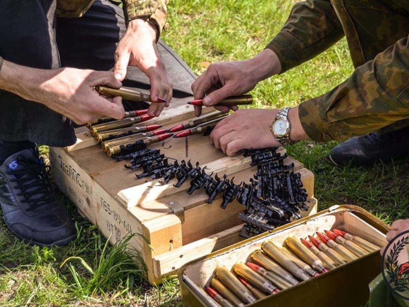 Харьковский батальон спецназа МВД "Східний корпус" провел учебные стрельбы. Фоторепортаж
