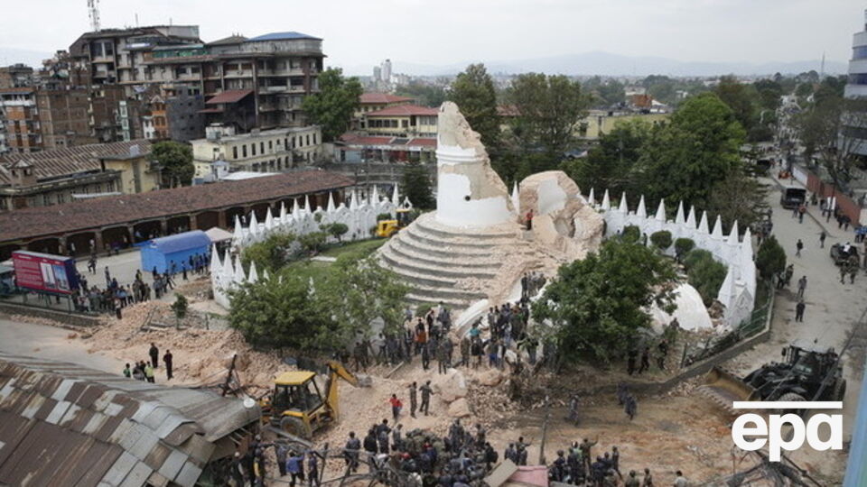 Землетрясение в Непале нарушило быт 8 млн человек