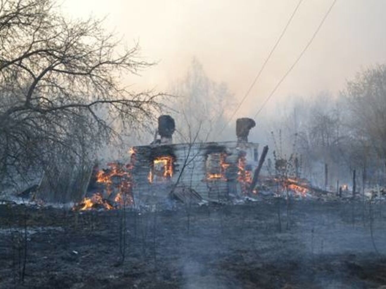 Милиция эвакуировала самоселов из зоны отчуждения