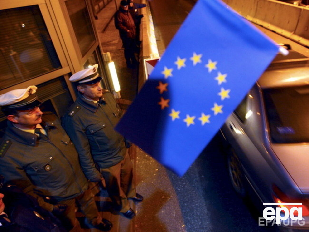 Байкеров не пустили в Евросоюз