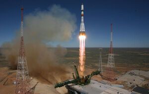 "Прогресс" упадет, когда перестанет вертеться вокруг своей оси