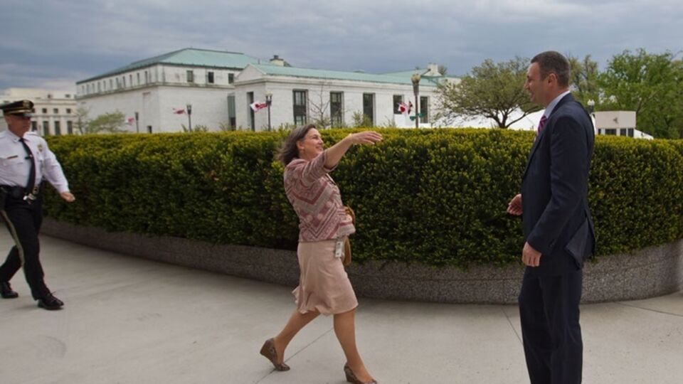 Нуланд и Кличко обсудили перспективы инвестирования в Украину