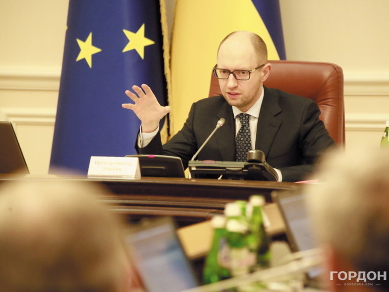 Яценюк проводит заседание правительства