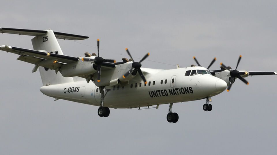 Турбовинтовой самолет Dash 7