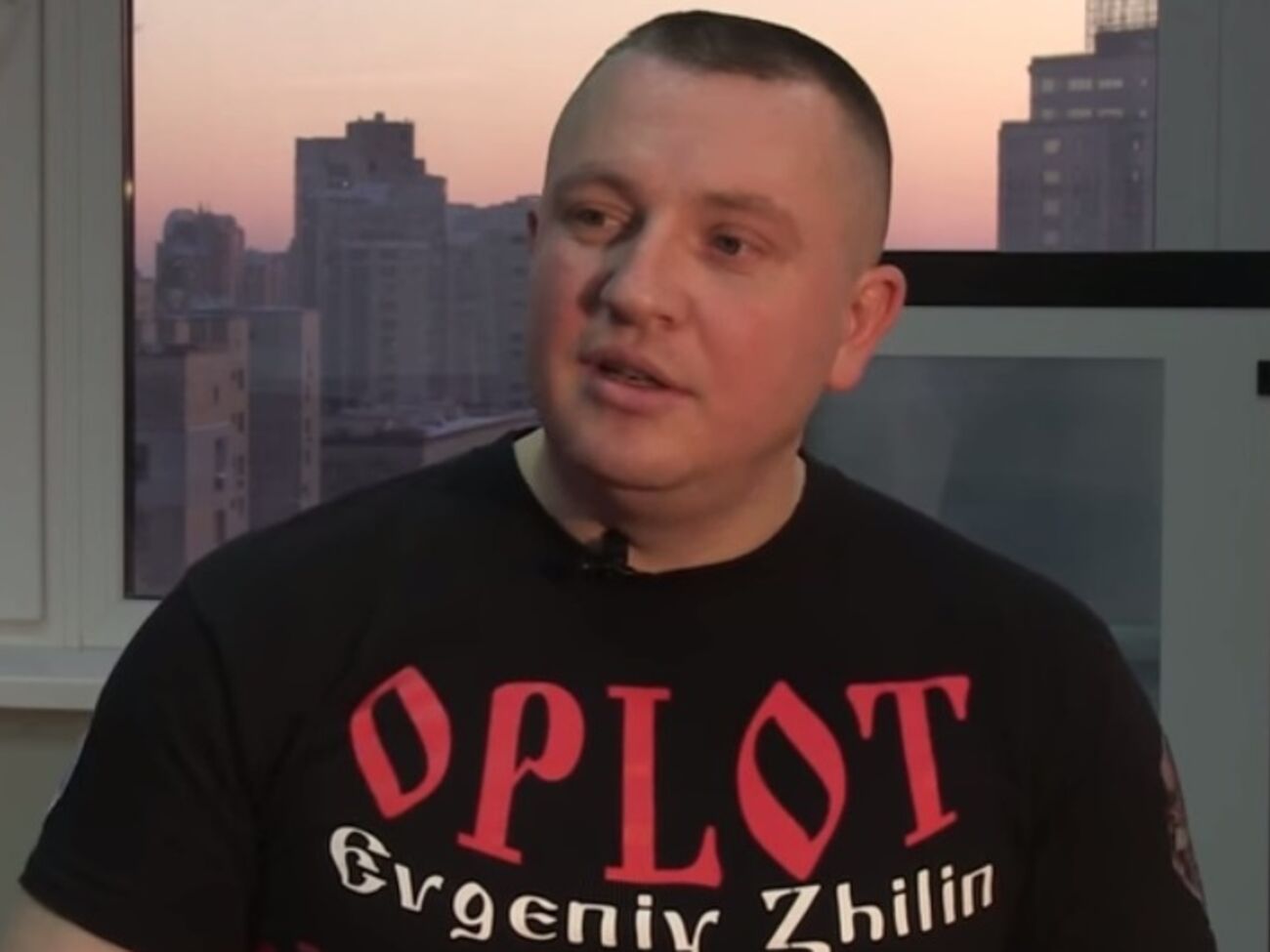 Лидер "Оплота" Евгений Жилин